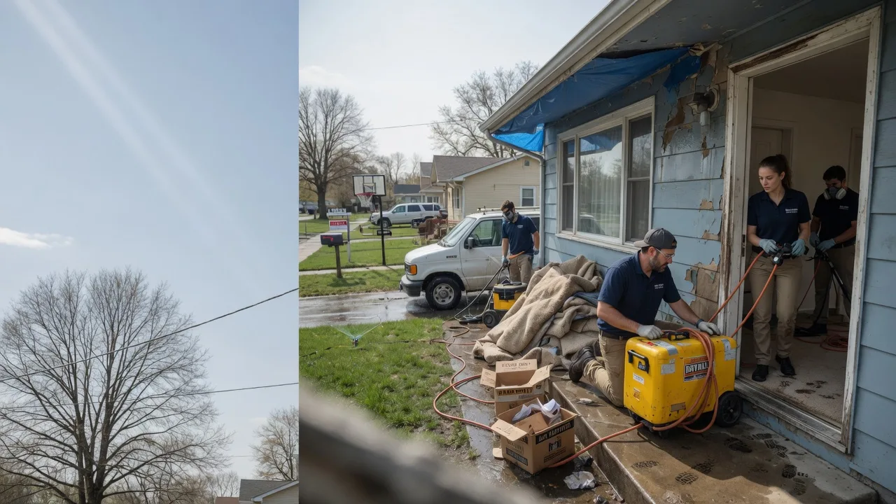 Basement Flood Cleanup in Houghton, SD near me